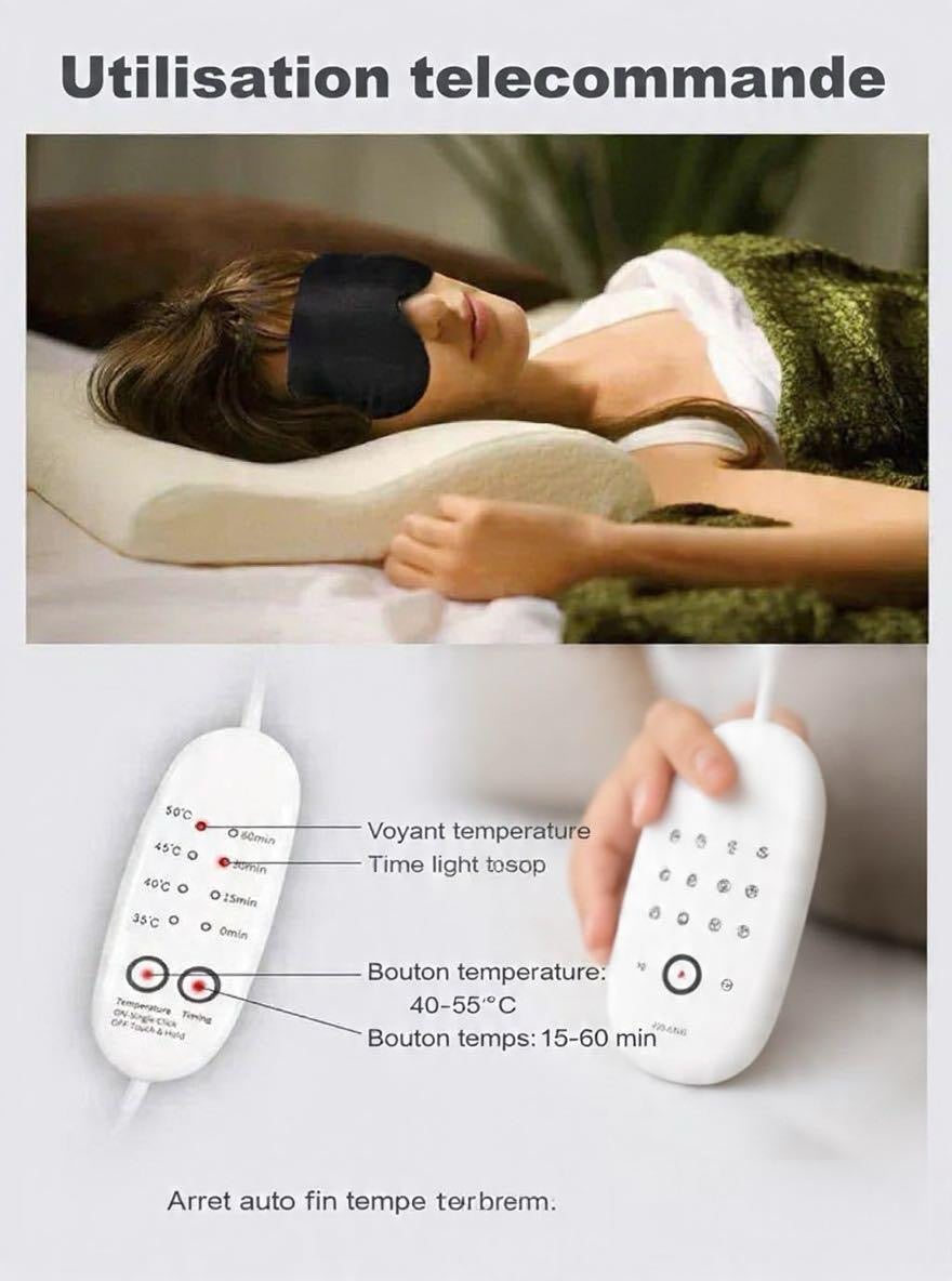 Masque Chauffant Relaxant pour les Yeux USB