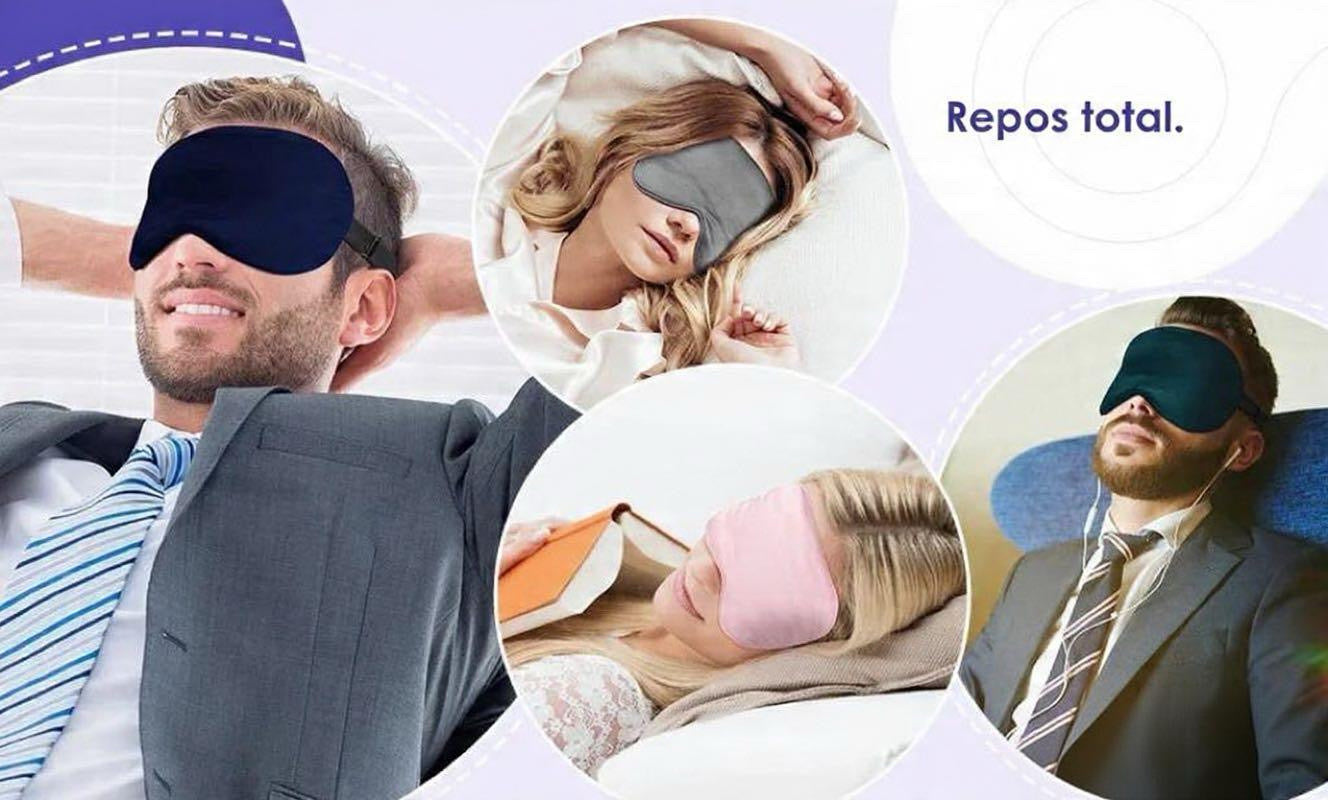 Masque Chauffant Relaxant pour les Yeux USB