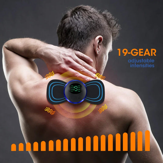 Mini Masseur Cervical EMS Intelligent - Soulage Nuque & épaule en 15min